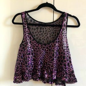 Millau Sparkle Crop Top